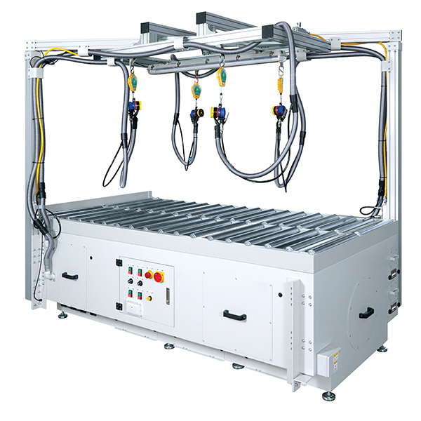 DOWNDRAFT TABLE
